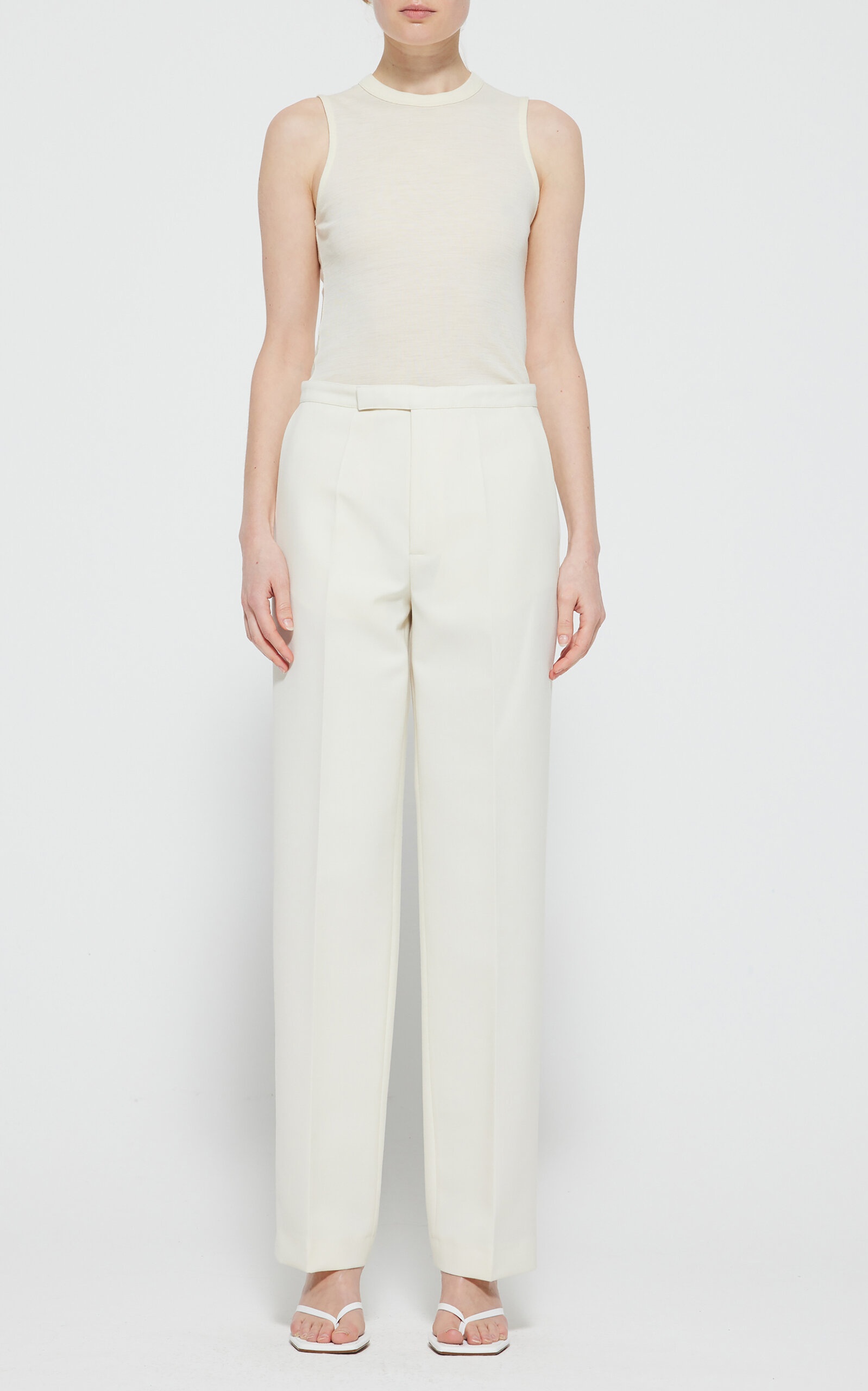 Tailored Pants ivory - 3