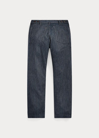 RRL by Ralph Lauren Striped Herringbone Officer's Pant | REVERSIBLE