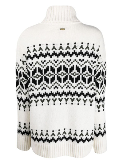 Barbour fair isle-knit roll-neck jumper outlook