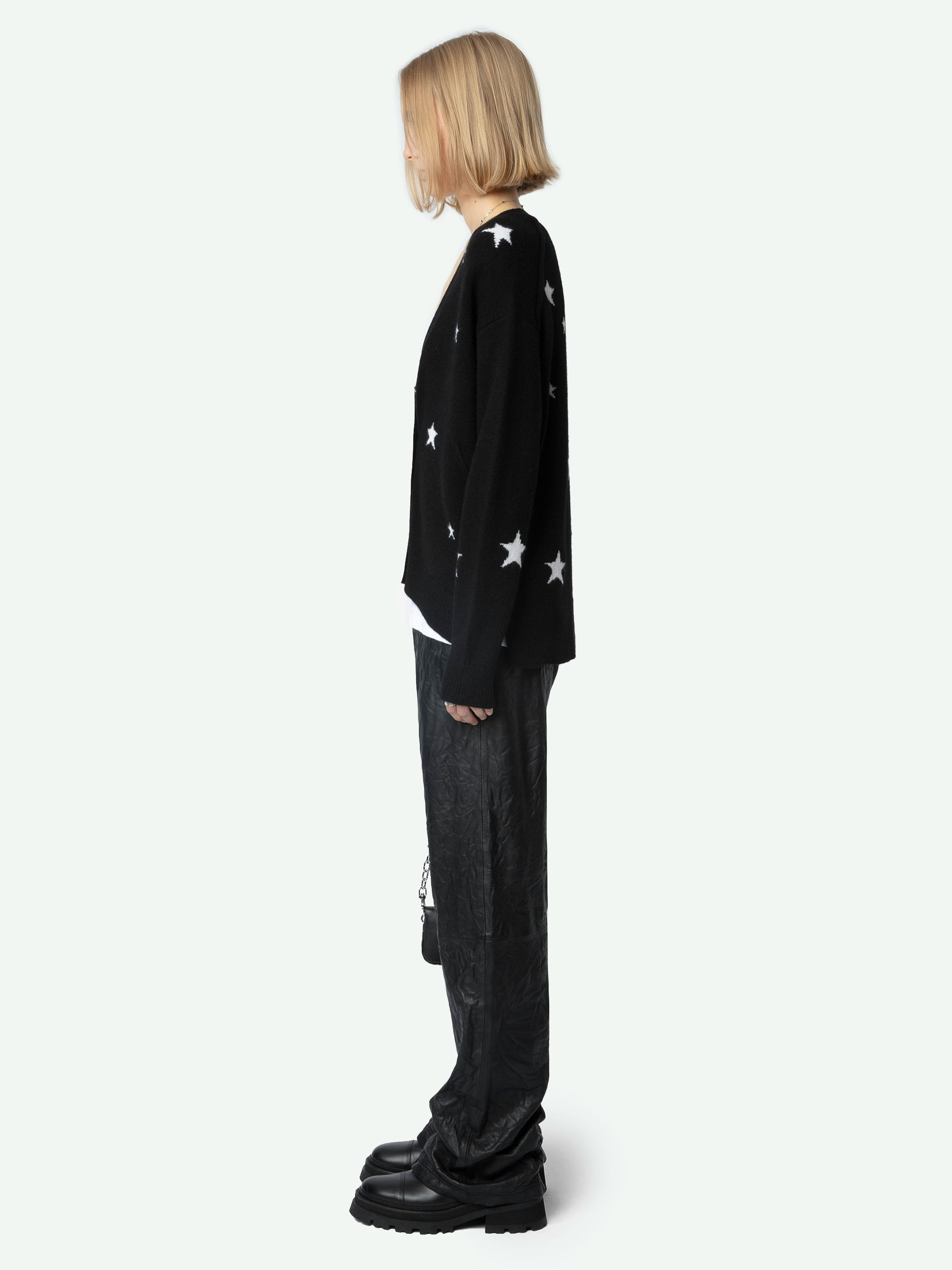 Mirka Stars Cardigan Cashmere - 5