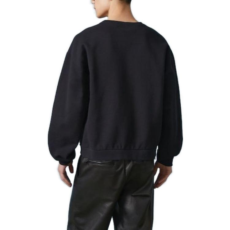 GUCCI Cotton jersey printed sweatshirt with Gucci Blade print 'Black' 715919-XJFL9-1152 - 4