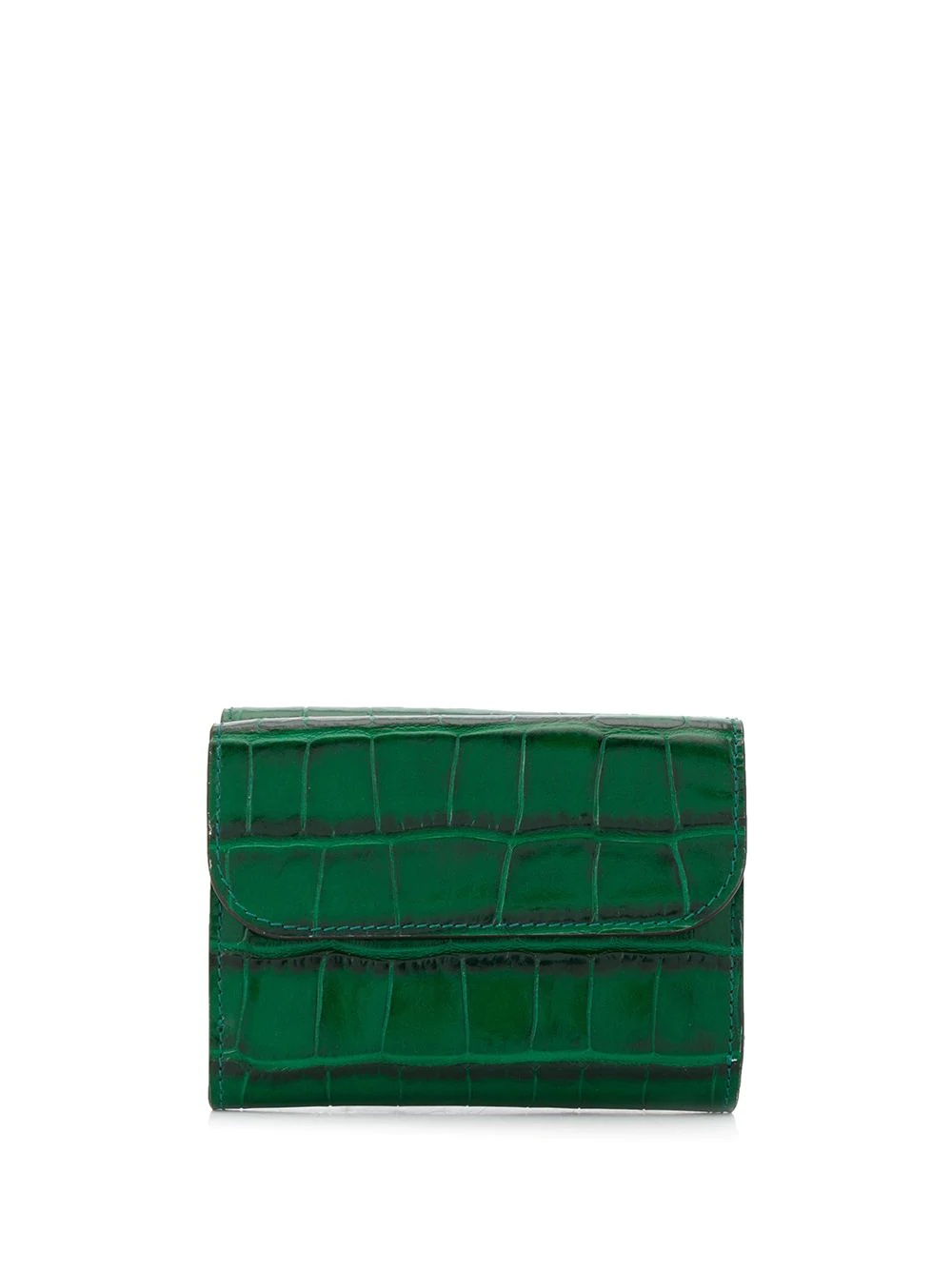 C croc-effect wallet - 2