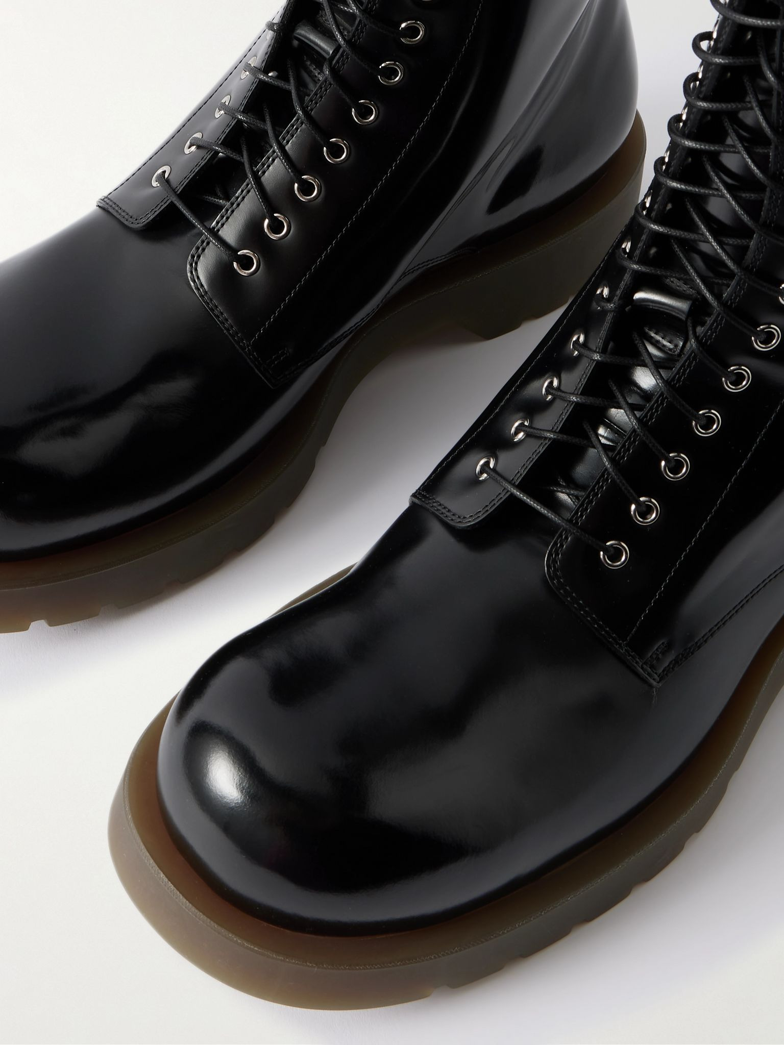 Leather Boots Black - 5