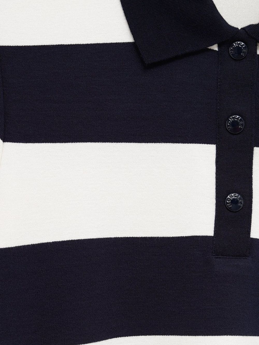striped polo shirt - 3