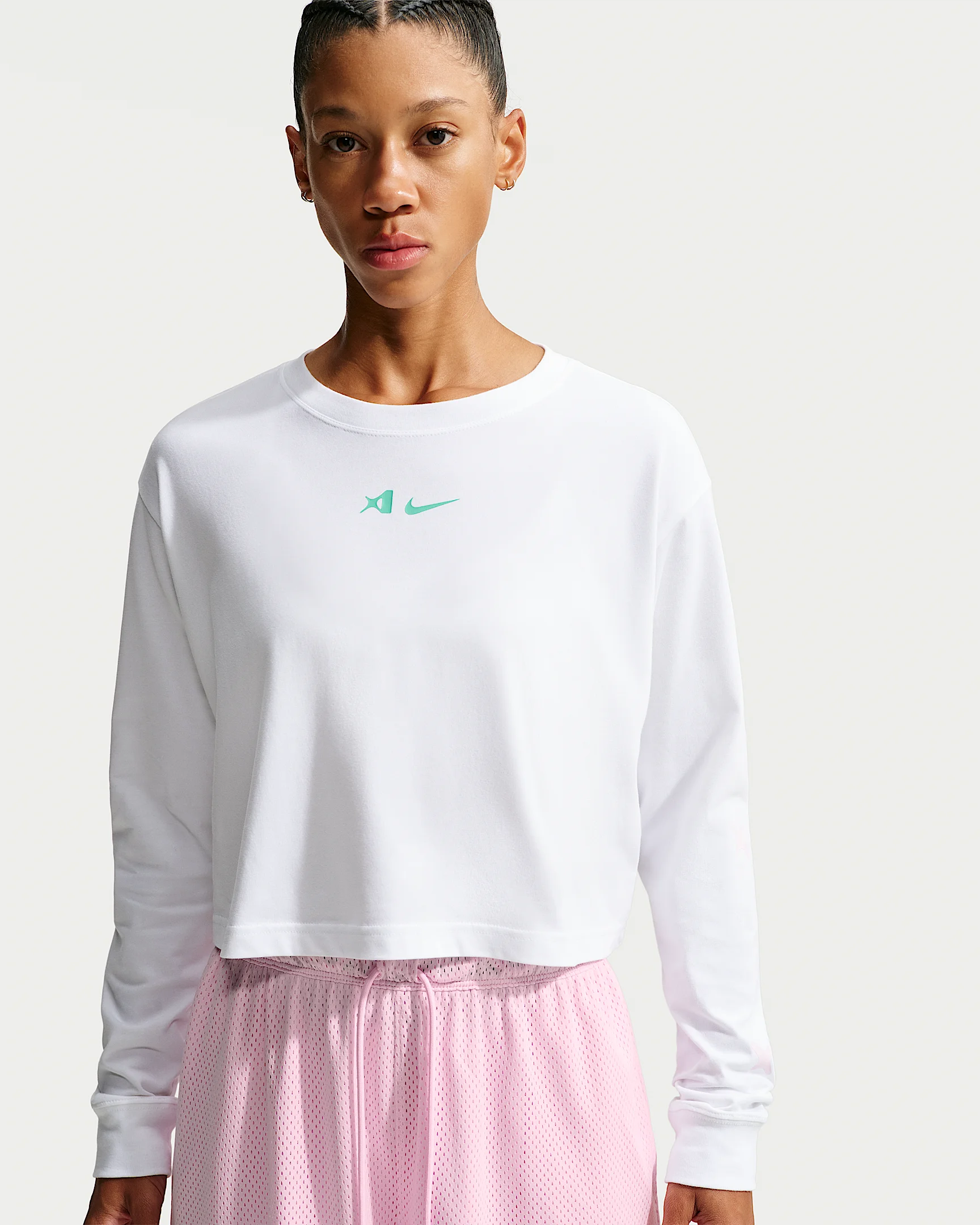A'ja A'ja Wilson Long-Sleeve Basketball T-Shirt - 1