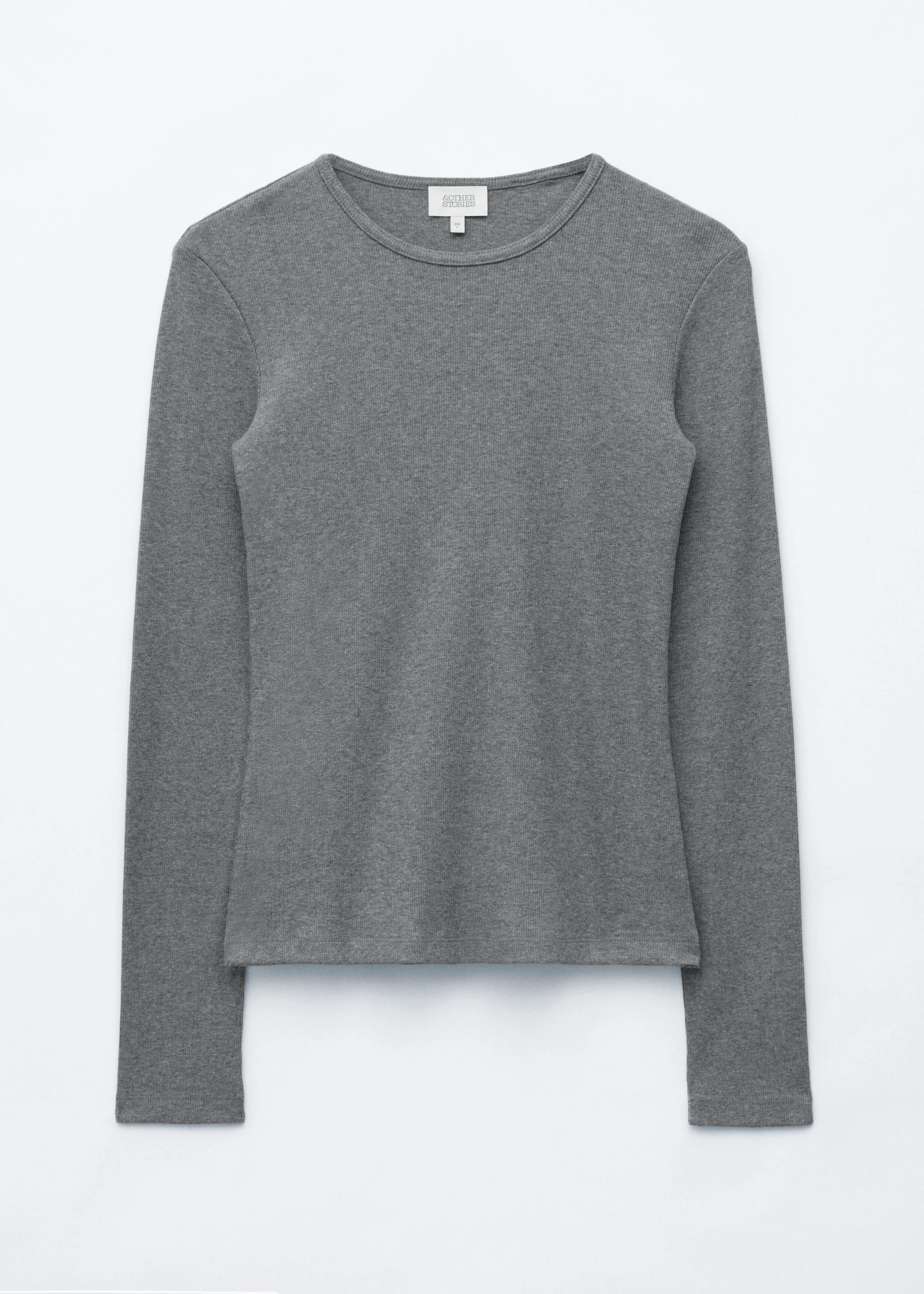 Ribbed Long-Sleeve Top - 1