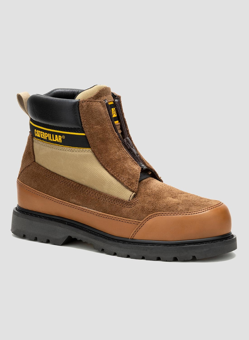 CAT Footwear x Nigel Cabourn Utah Zip in Bison 1