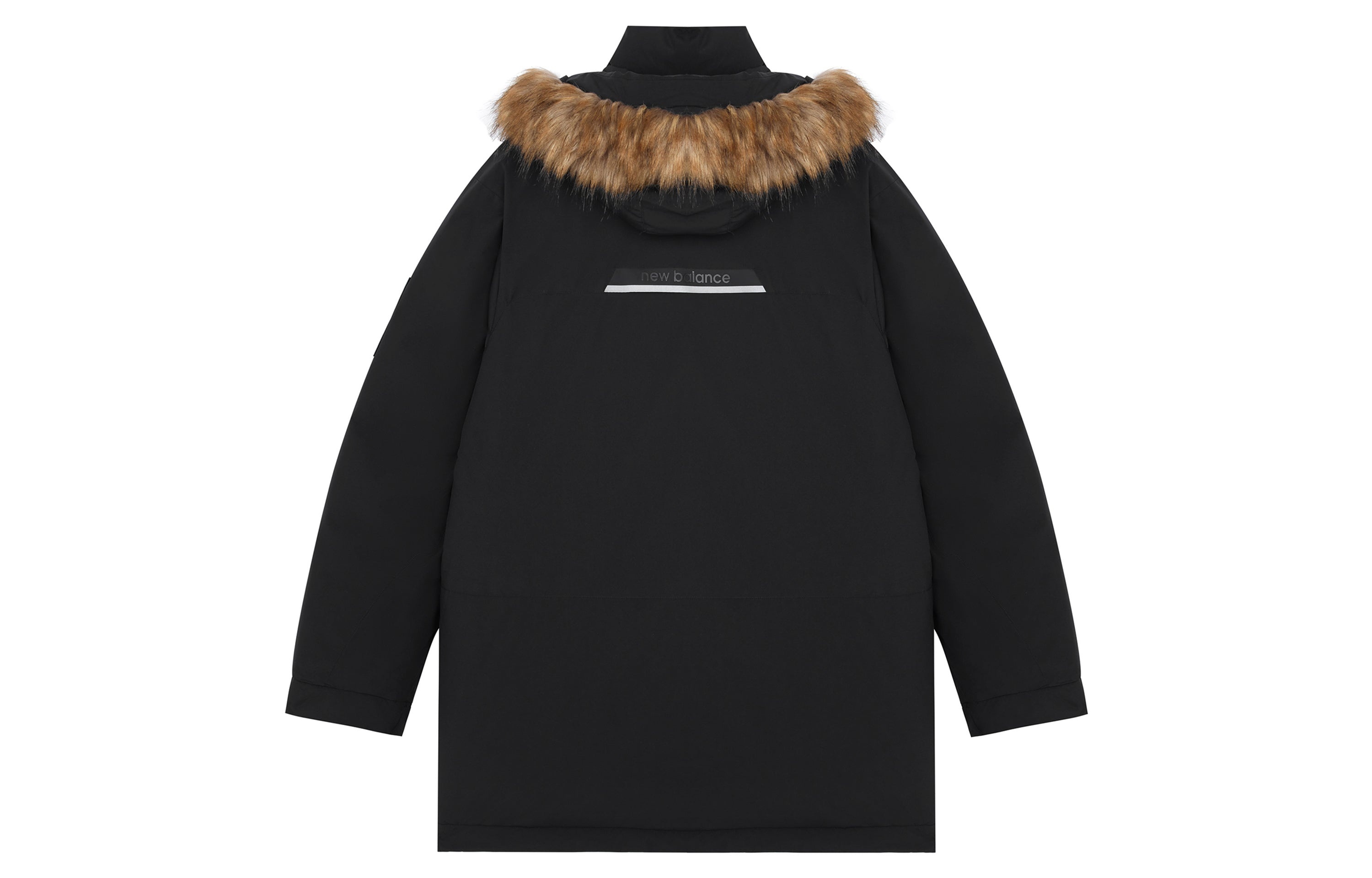 New Balance Warm Hooded Down Jacket 'Black' 5PB42201-BK - 2