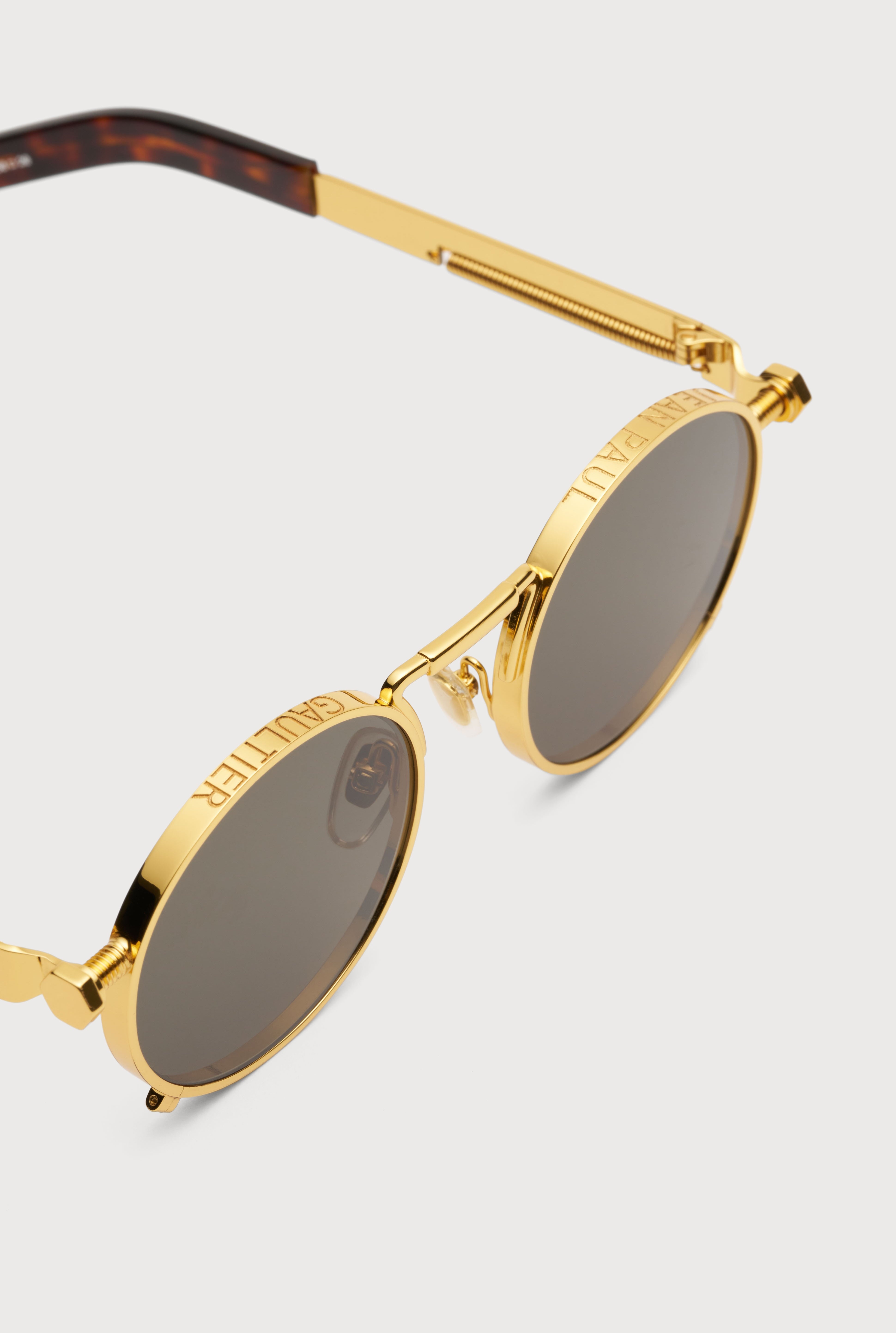 Jean Paul Gaultier THE GOLD 56-8171 SUNGLASSES | REVERSIBLE