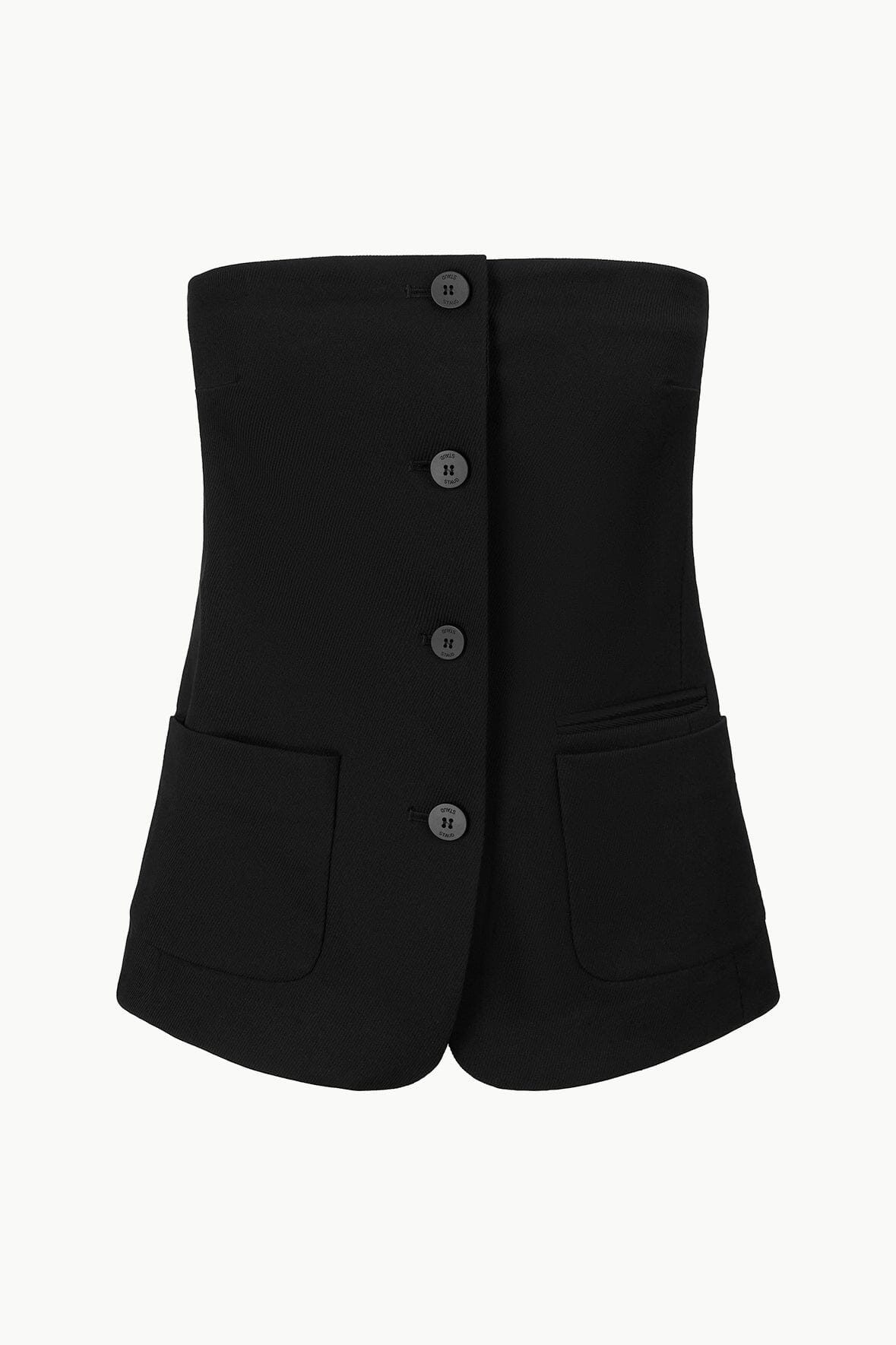 STAUD BRIGADE TOP BLACK - 1