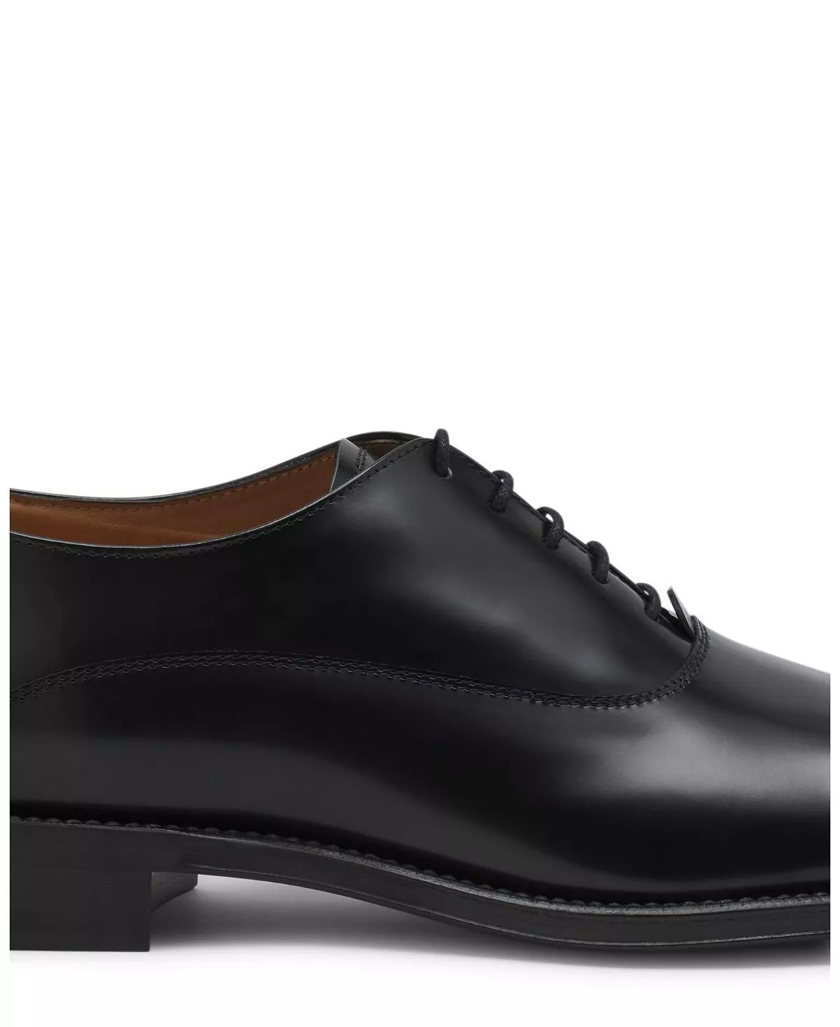 Men' Signature Leather Oxford Shoes - 5