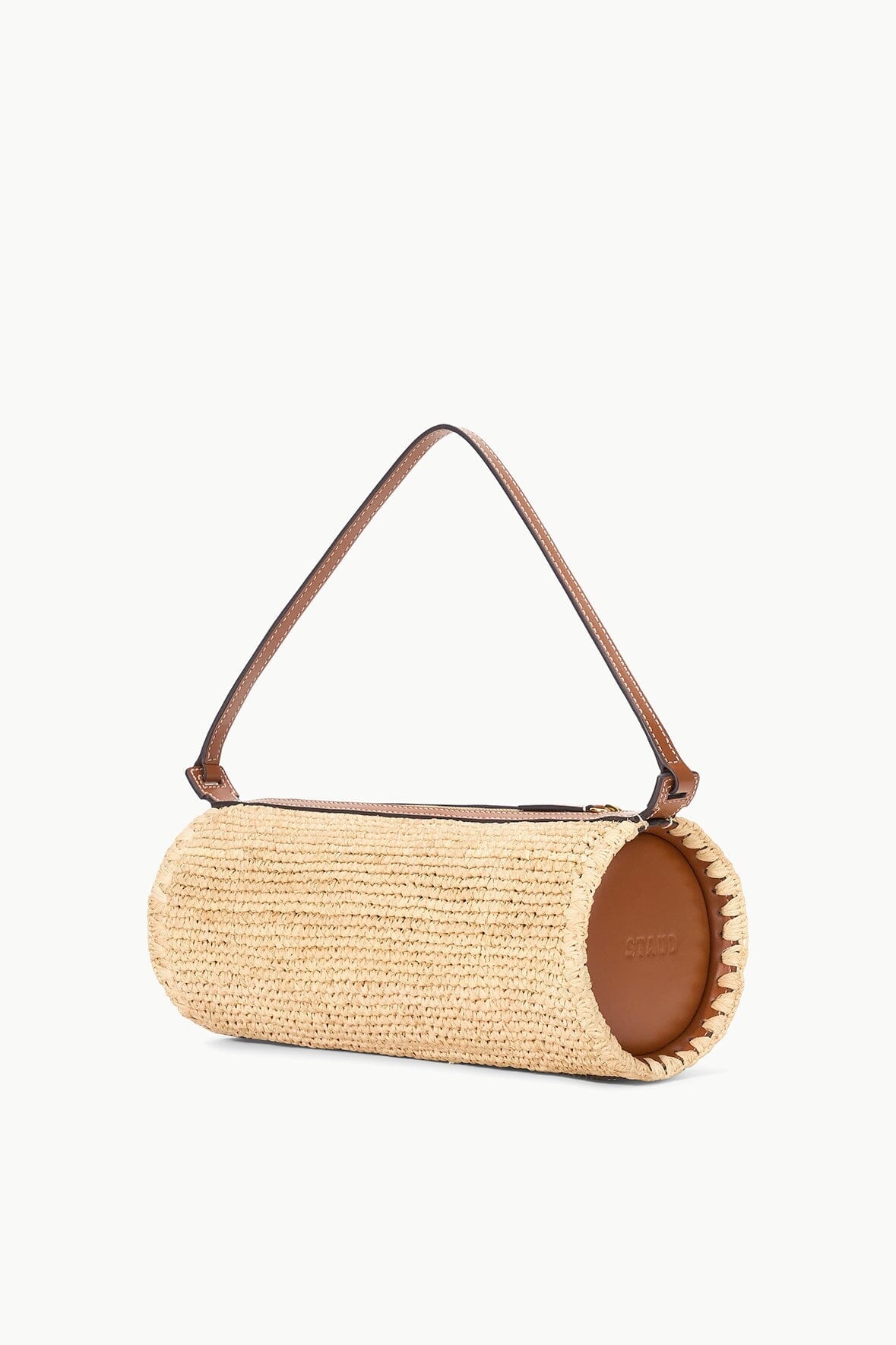 STAUD MINI TARU RAFFIA BAG NATURAL TAN - 3