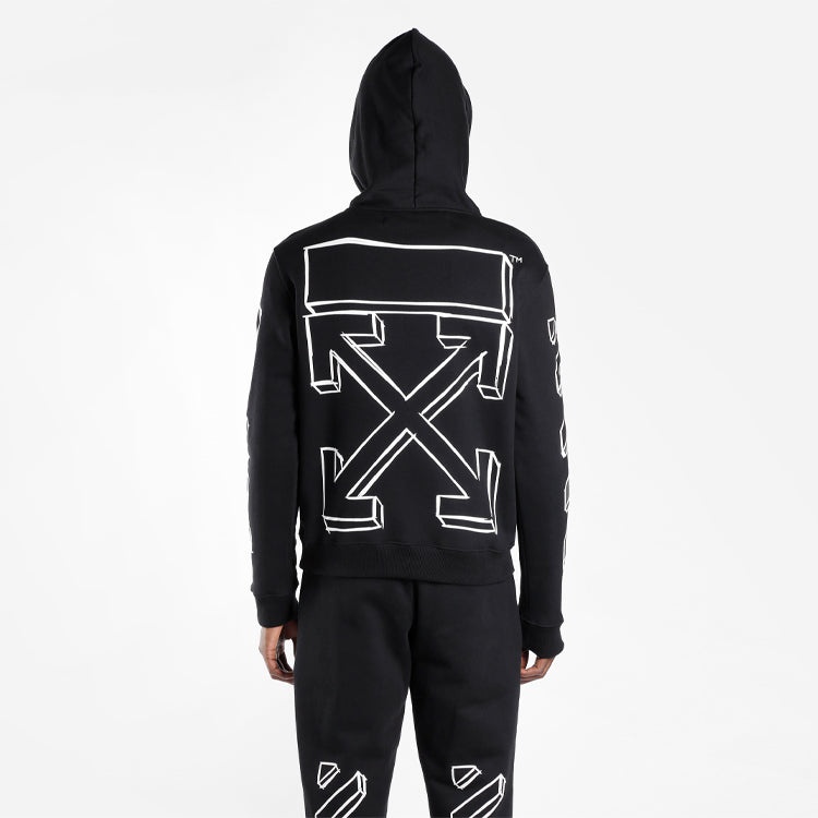 Off-White C/O Virgil Abloh Men'S Black Marker Arrows OMBB034E181920241001 - 4