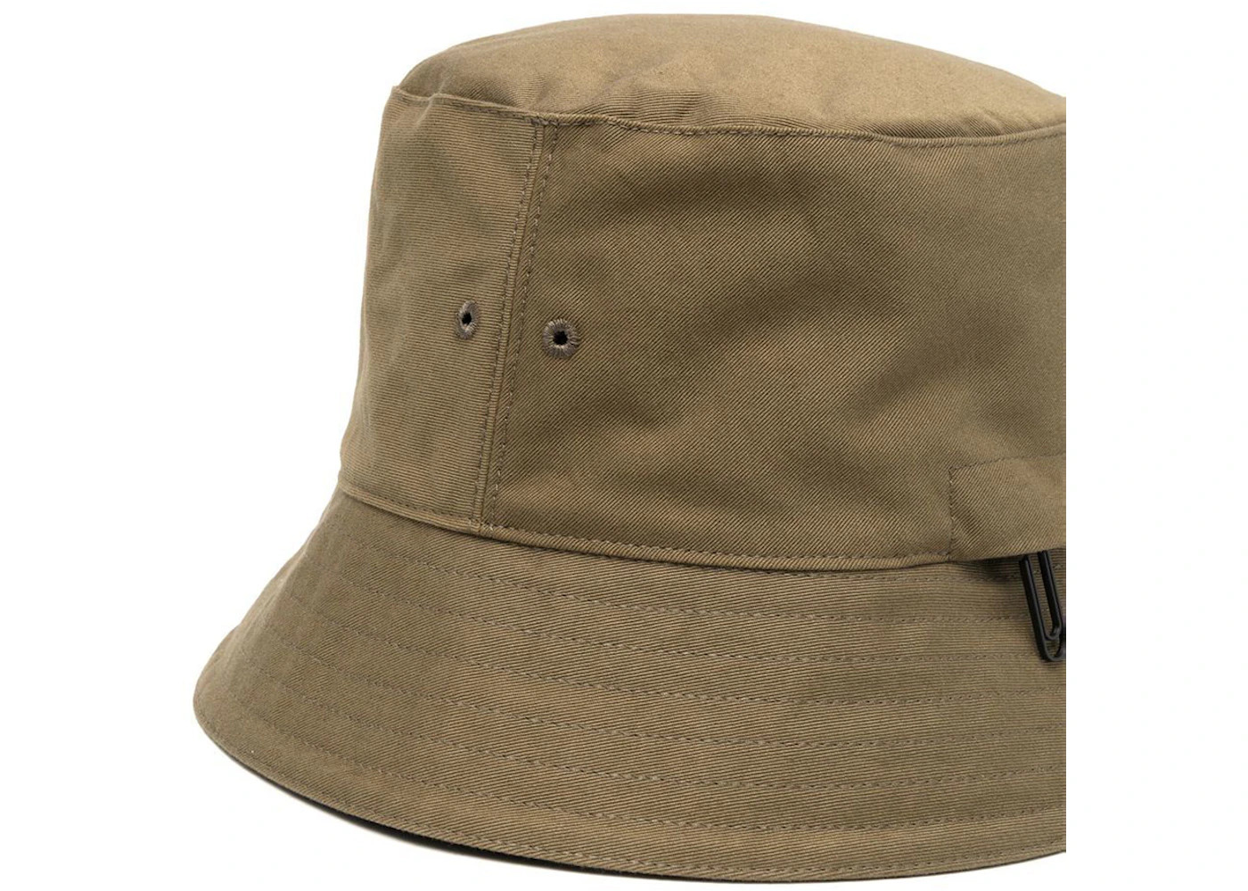 OFF-WHITE Hands Off Embroidered Bucket Hat Olive Green/Black - 2