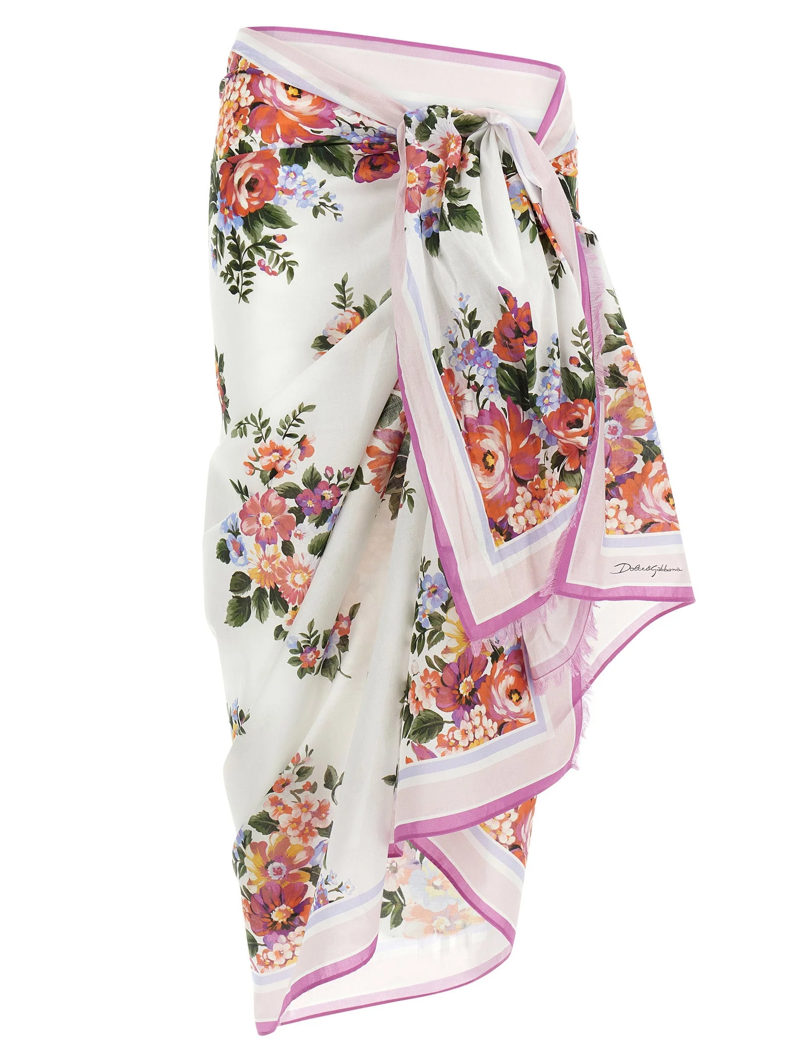 Dolce & Gabbana Women 'Bouquet' Sarong Skirt - 1