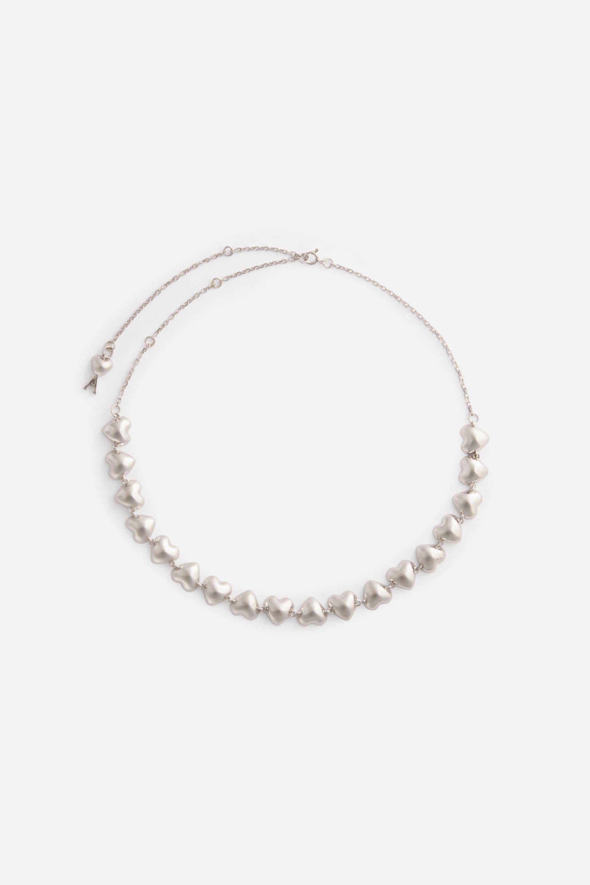 Metal Heart Choker - 2