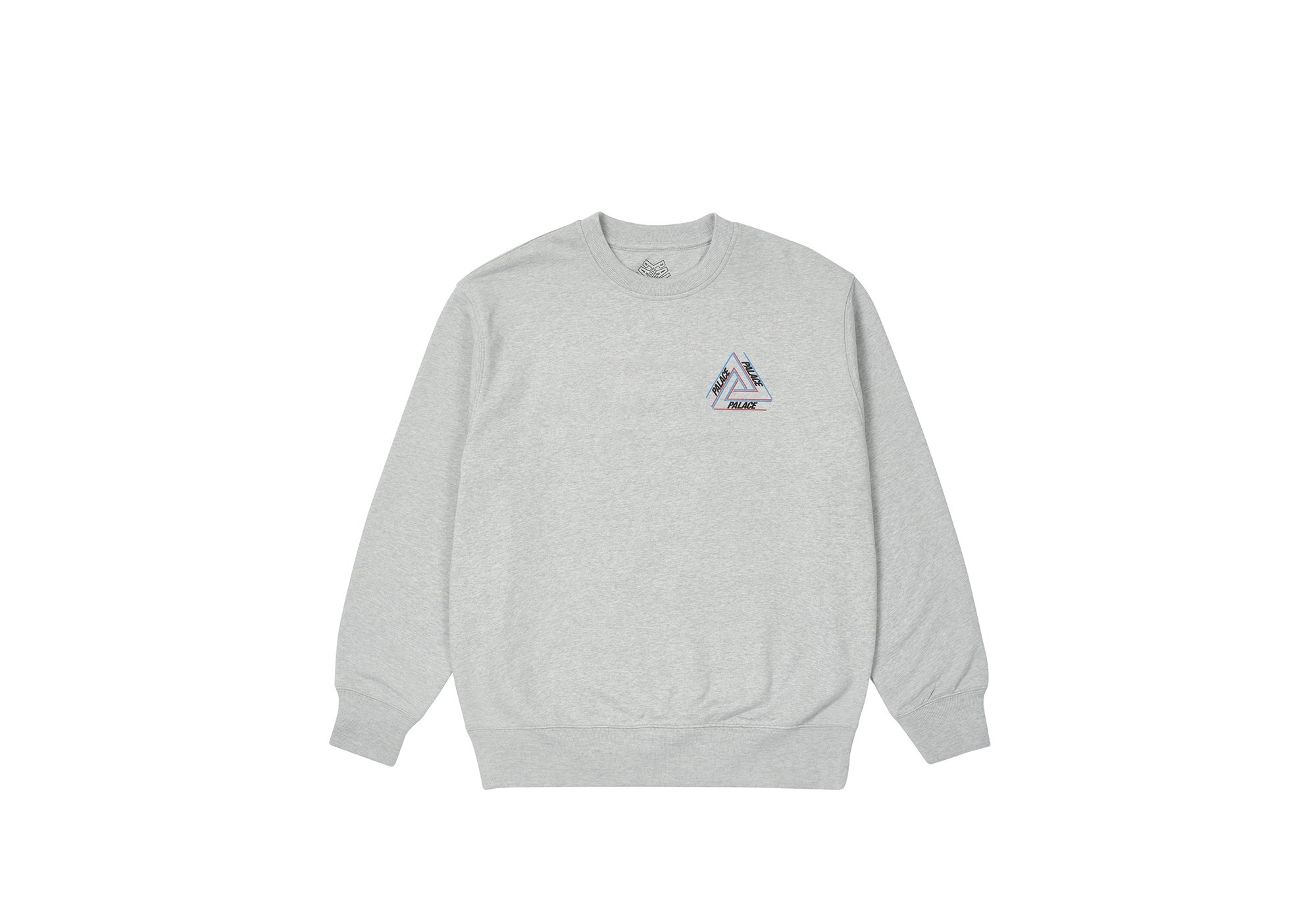 BASICALLY A TRI-FERG CREW GREY MARL - 1