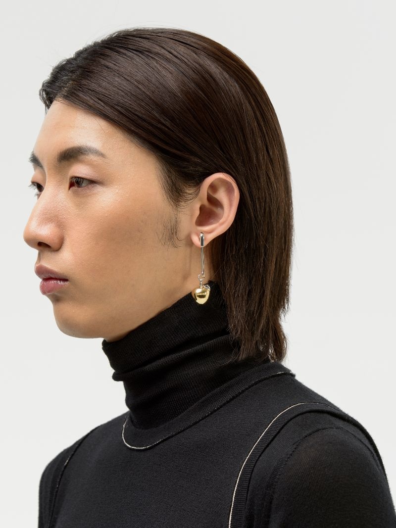 APPLE CHARM EARRING - 3
