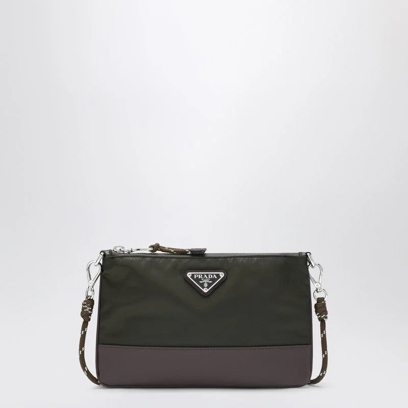 Prada Prada Speedrock Smartphone Holder In Camouflage Re-Nylon Men - 1