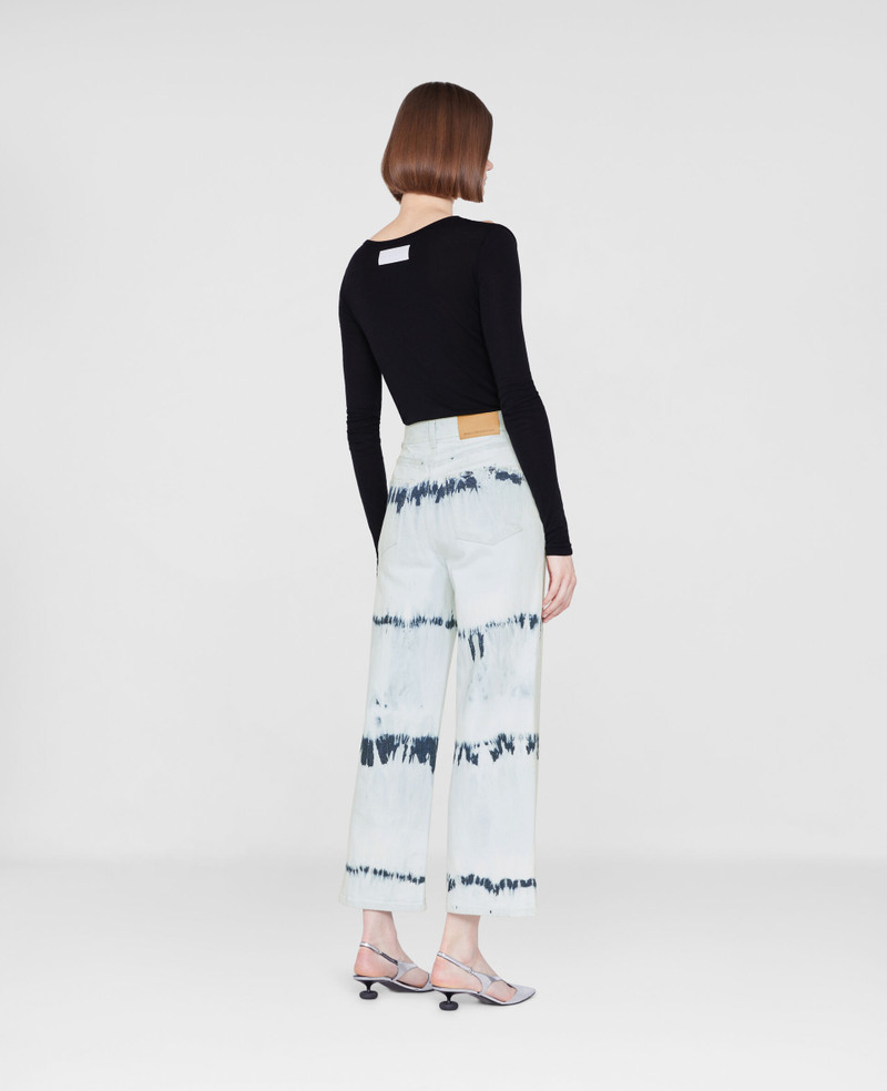 Tie-Dye Denim Pants 3