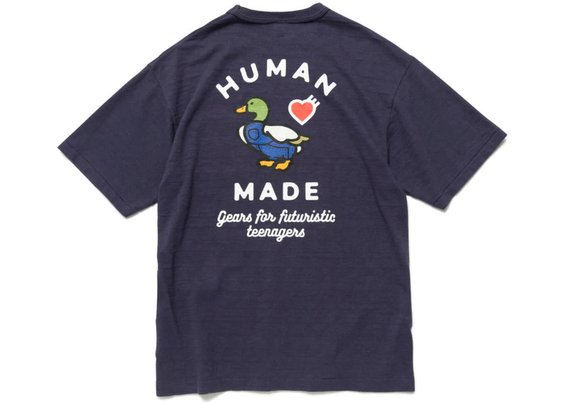 Human Made Human Made Pocket #3 T-Shirt Navy outlook