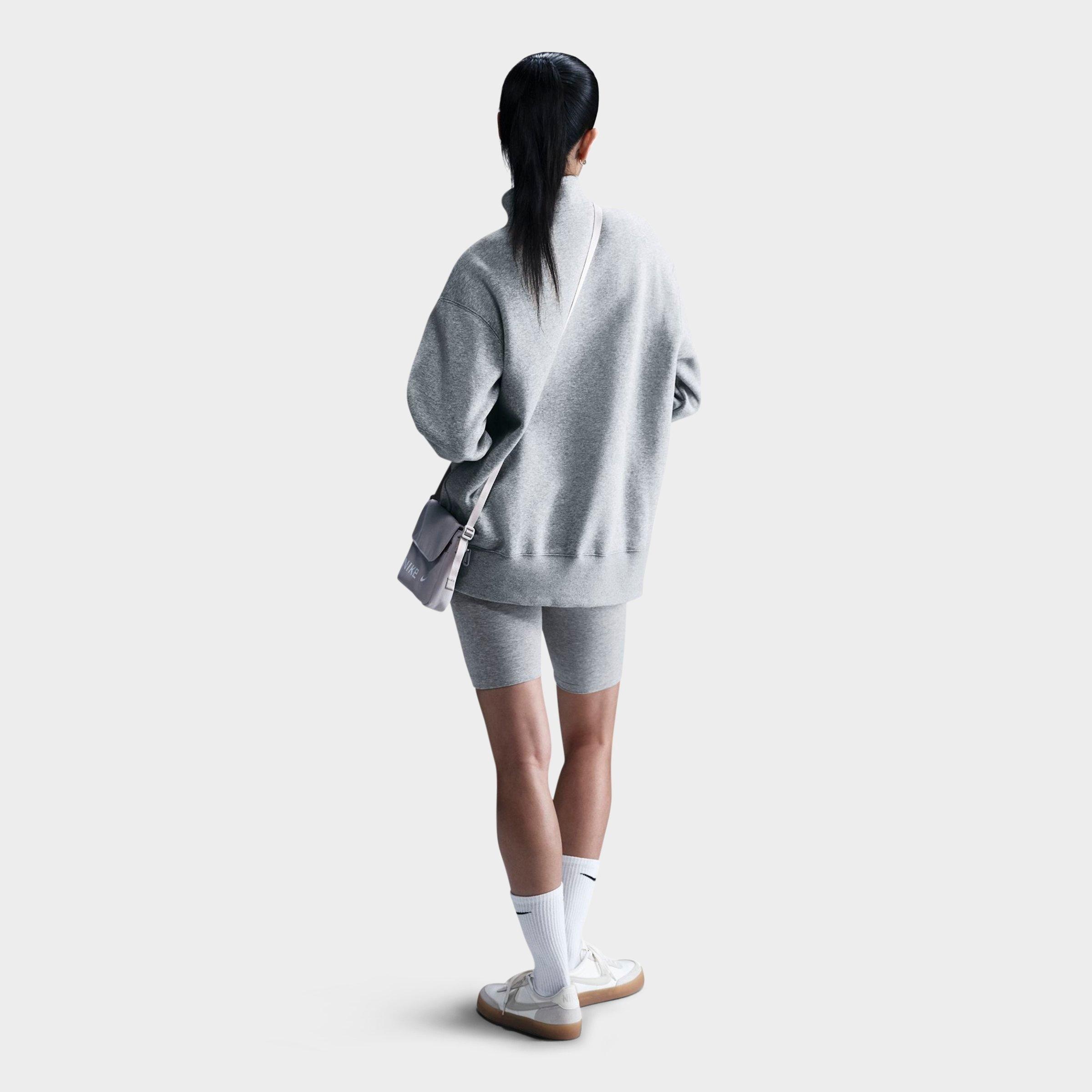 WOMEN'S NIKE SPORTSWEAR PHOENIX FLEECE OVERSIZED QUARTER-ZIP SWEATSHIRT - 2