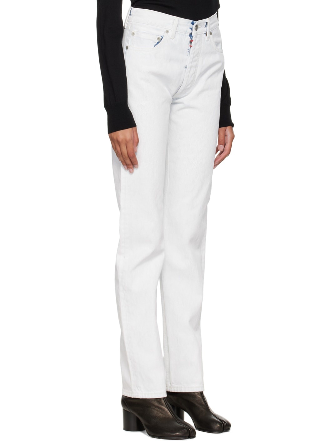 White Bianchetto Jeans - 2