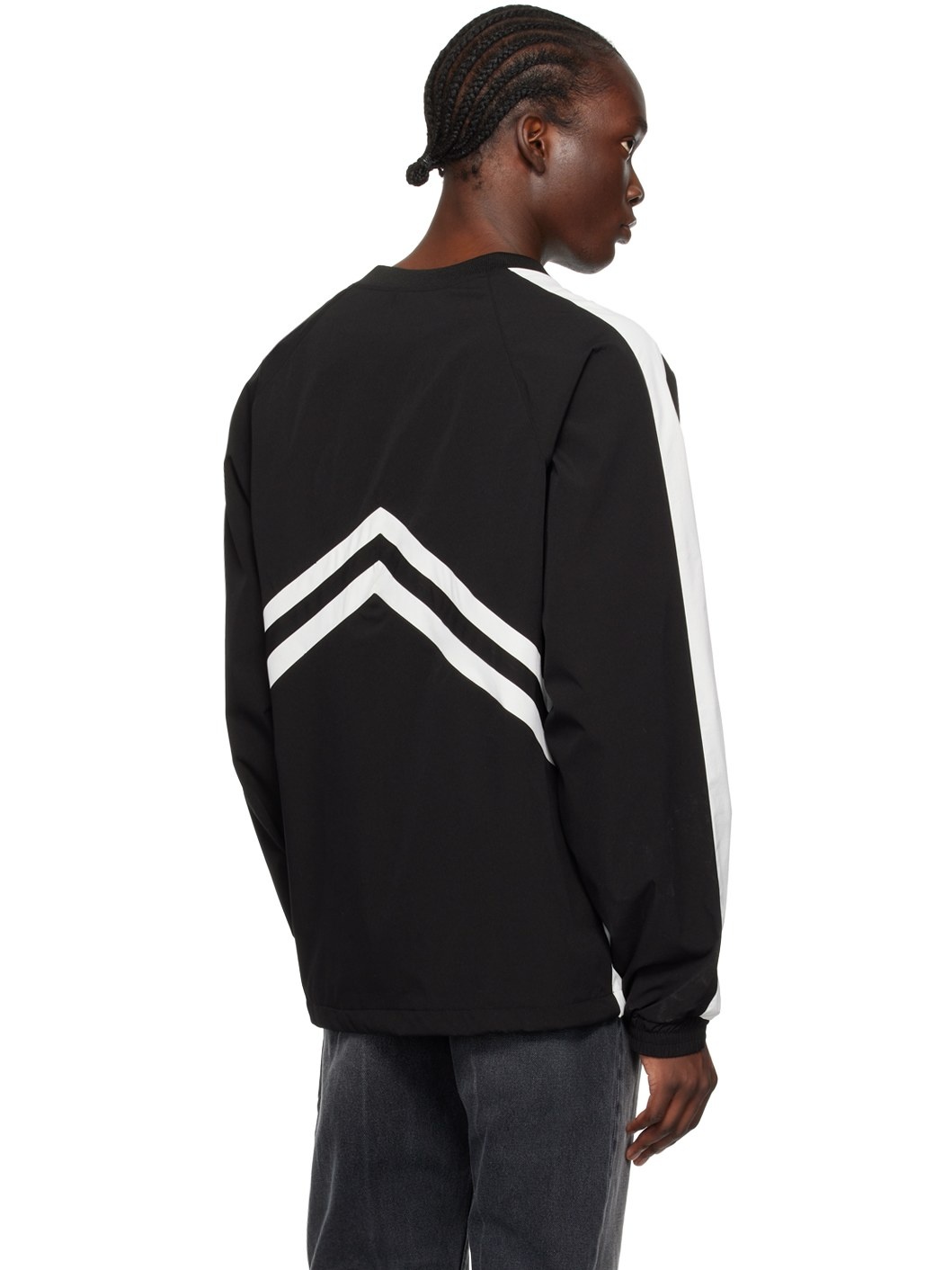 Black & White Raven Sweatshirt - 3