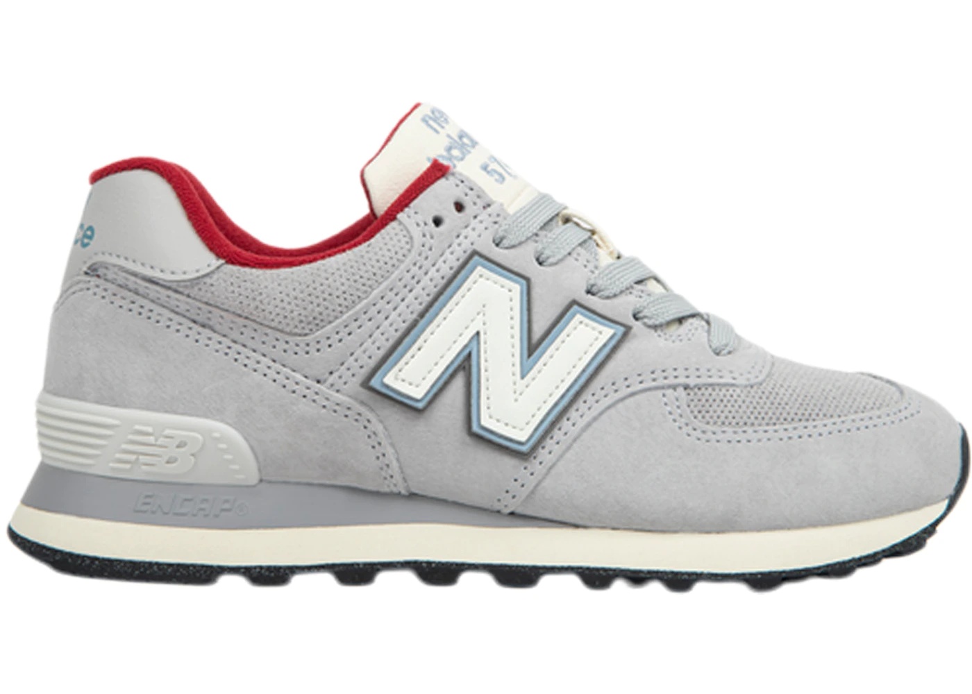 New Balance 574 Blue Varsity Red (W) - 1