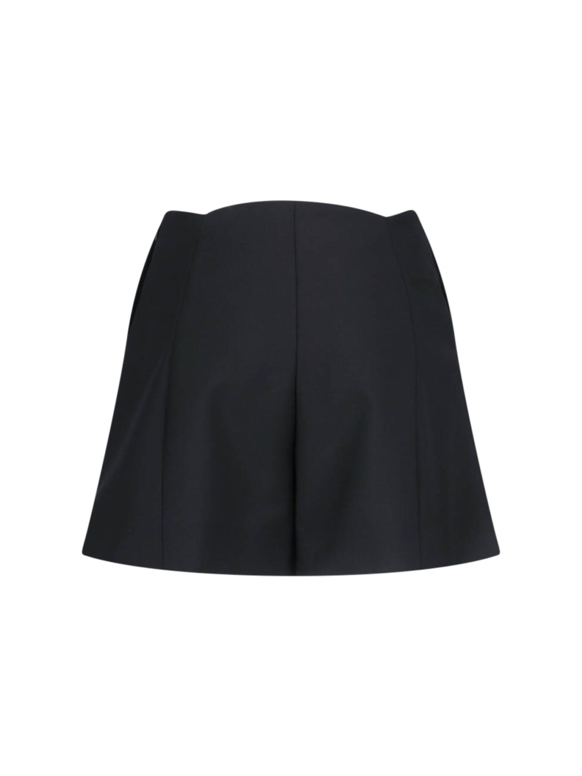 WOOL AND MOHAIR SHORTS - 2