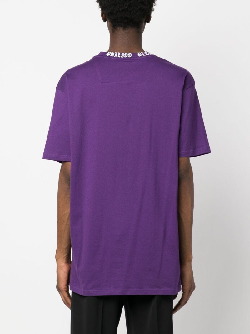 logo-print crew-neck T-shirt 4