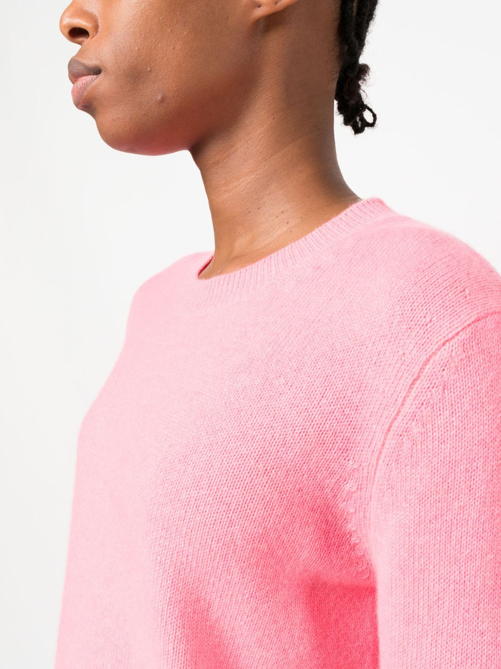 crew-neck cashmere jumper - 5