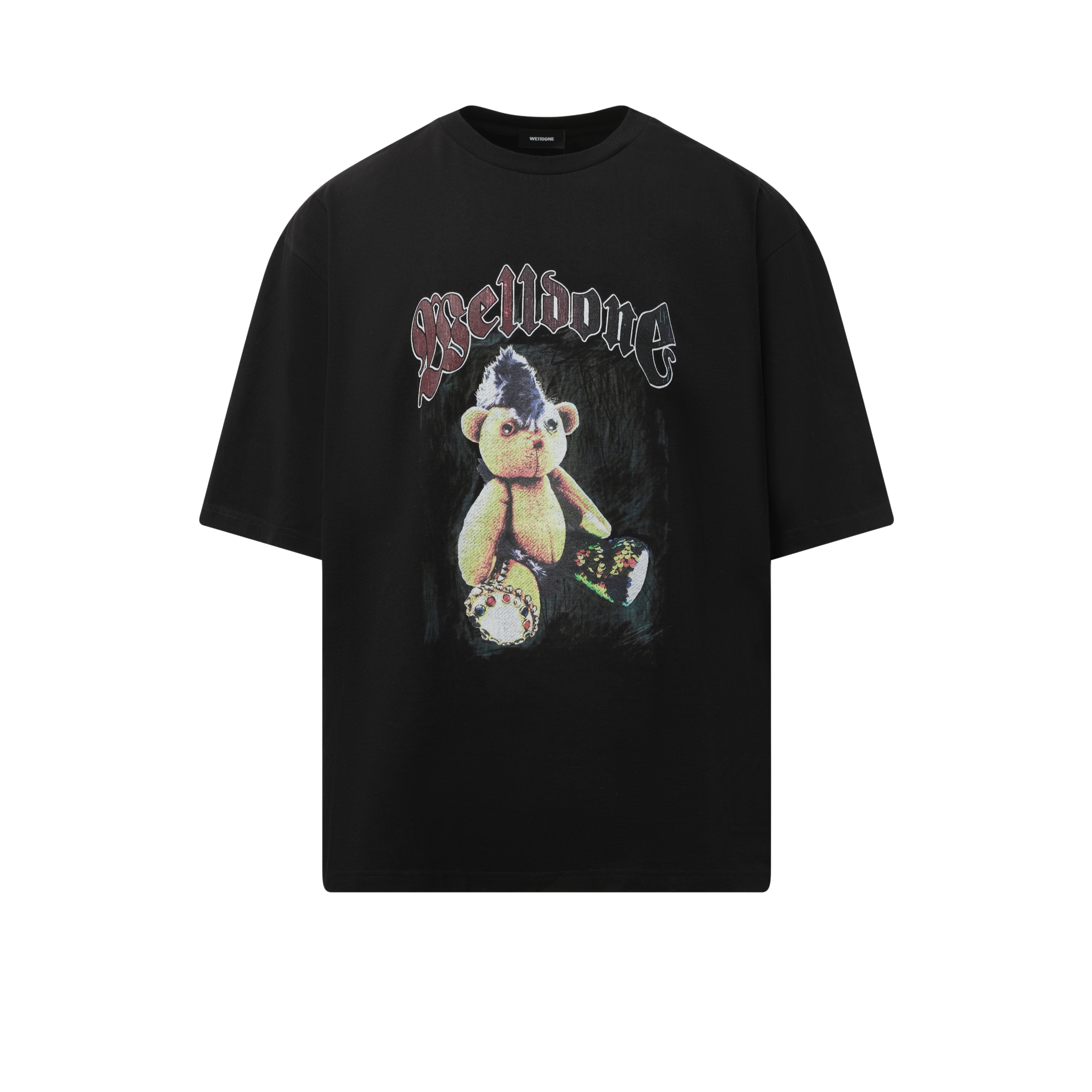 Punk Teddy T-Shirt in Black - 2