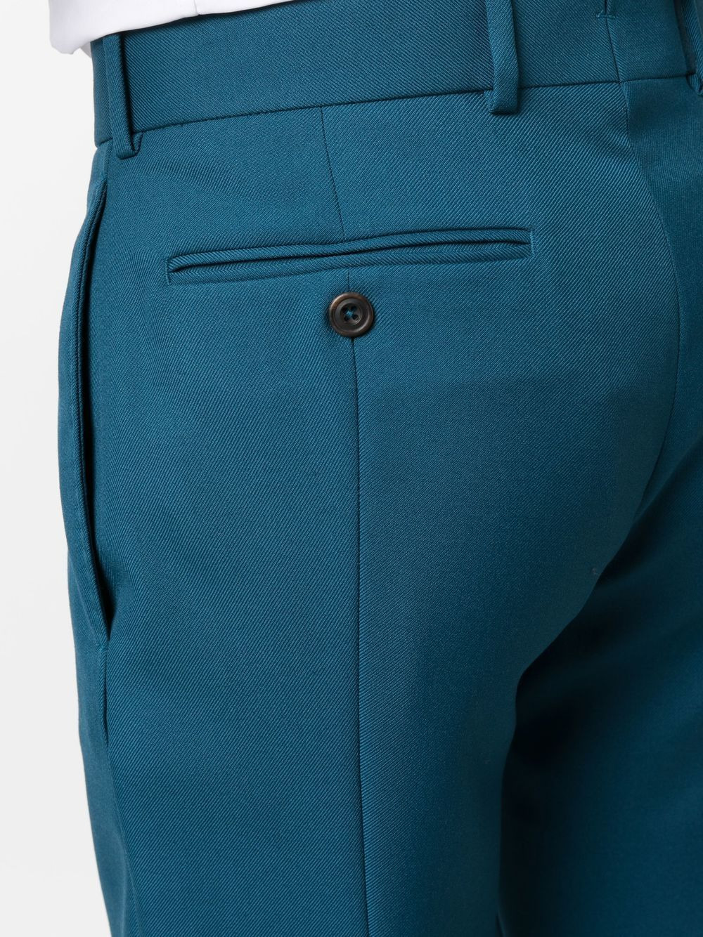 tailored tapered-leg trousers - 5