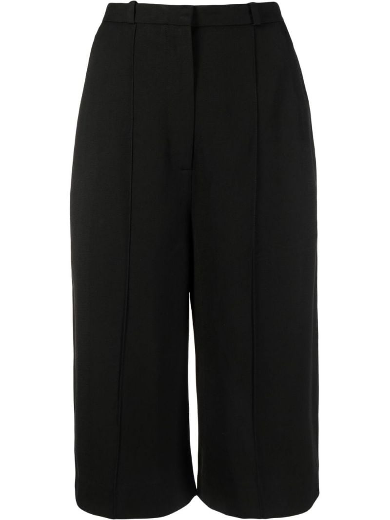 cropped tailored trousers - 1