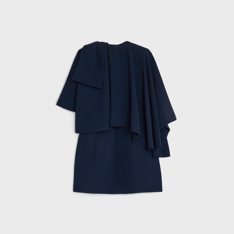 CELINE cape dress IN viscose cady outlook