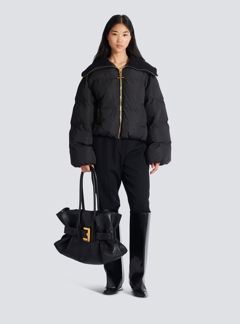 Balmain Large calfskin Anthem bag outlook