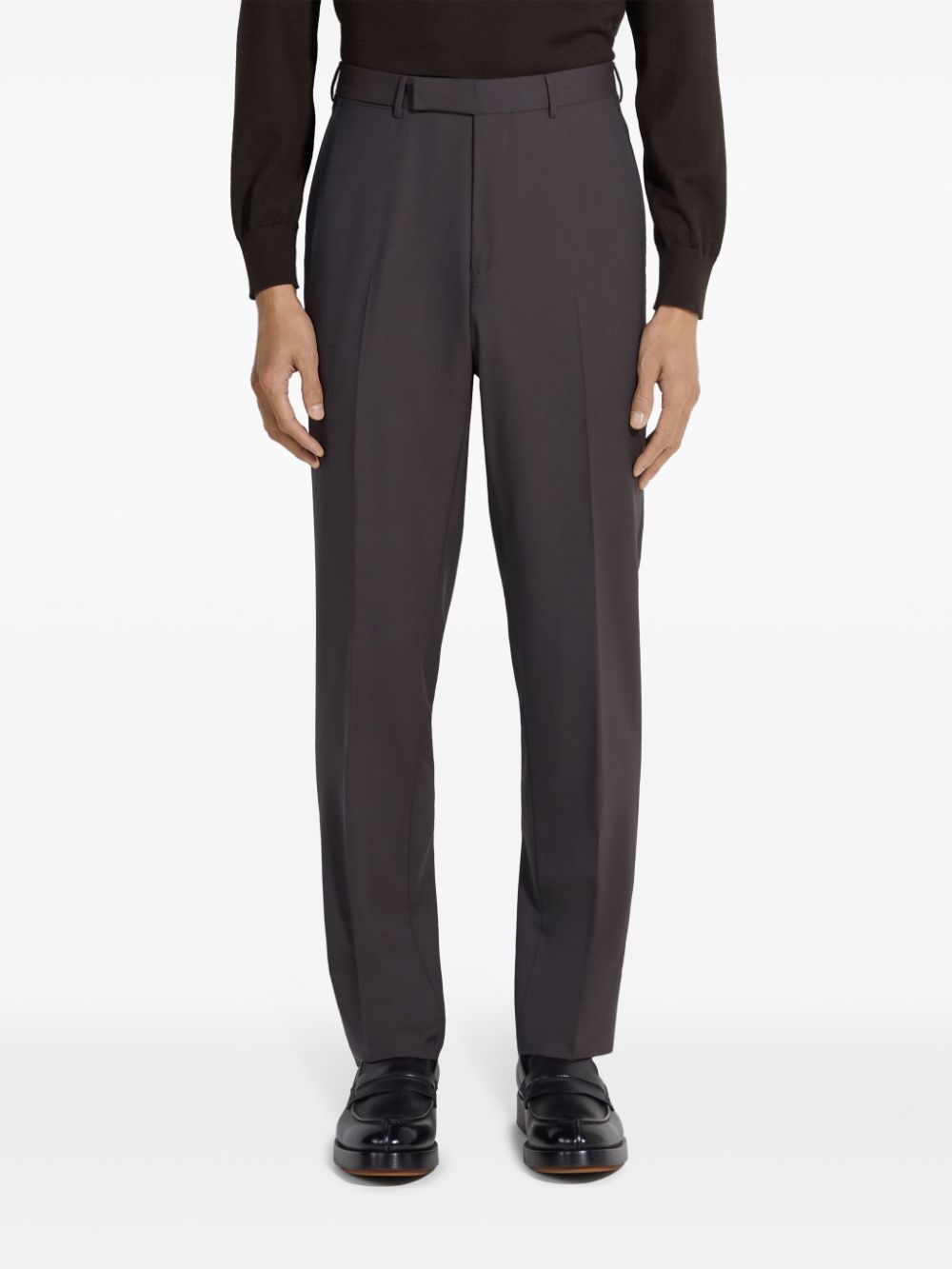 High Performance wool straight-leg trousers - 2