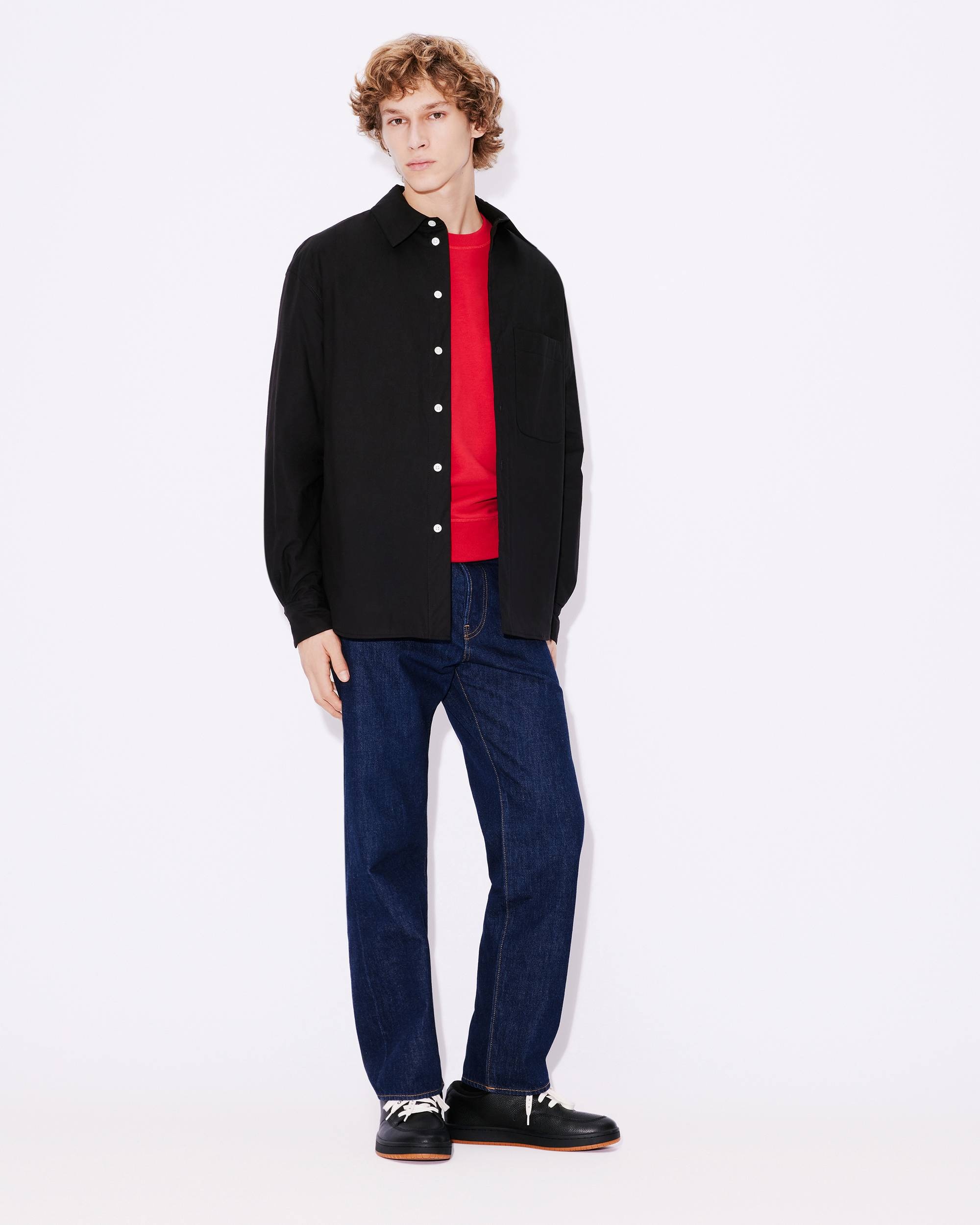 'Year of the Dragon' padded genderless shirt jacket - 5