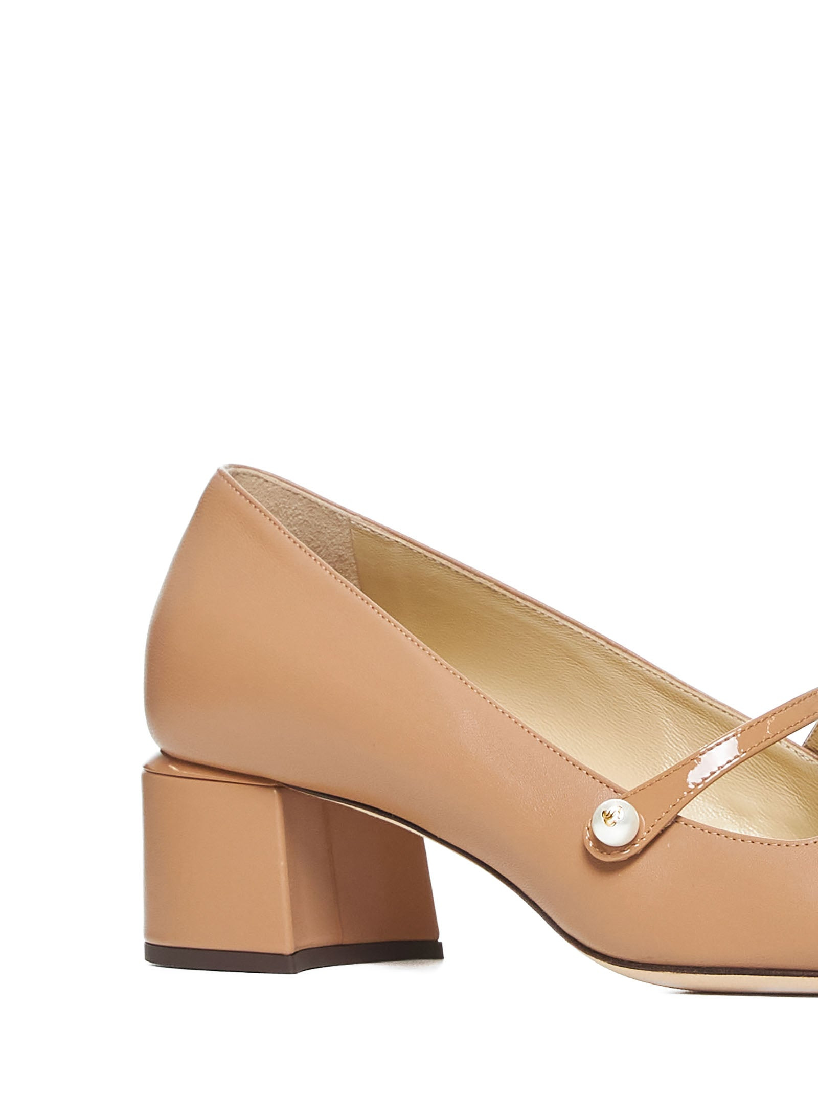 Elisa leather ballet pumps - 4