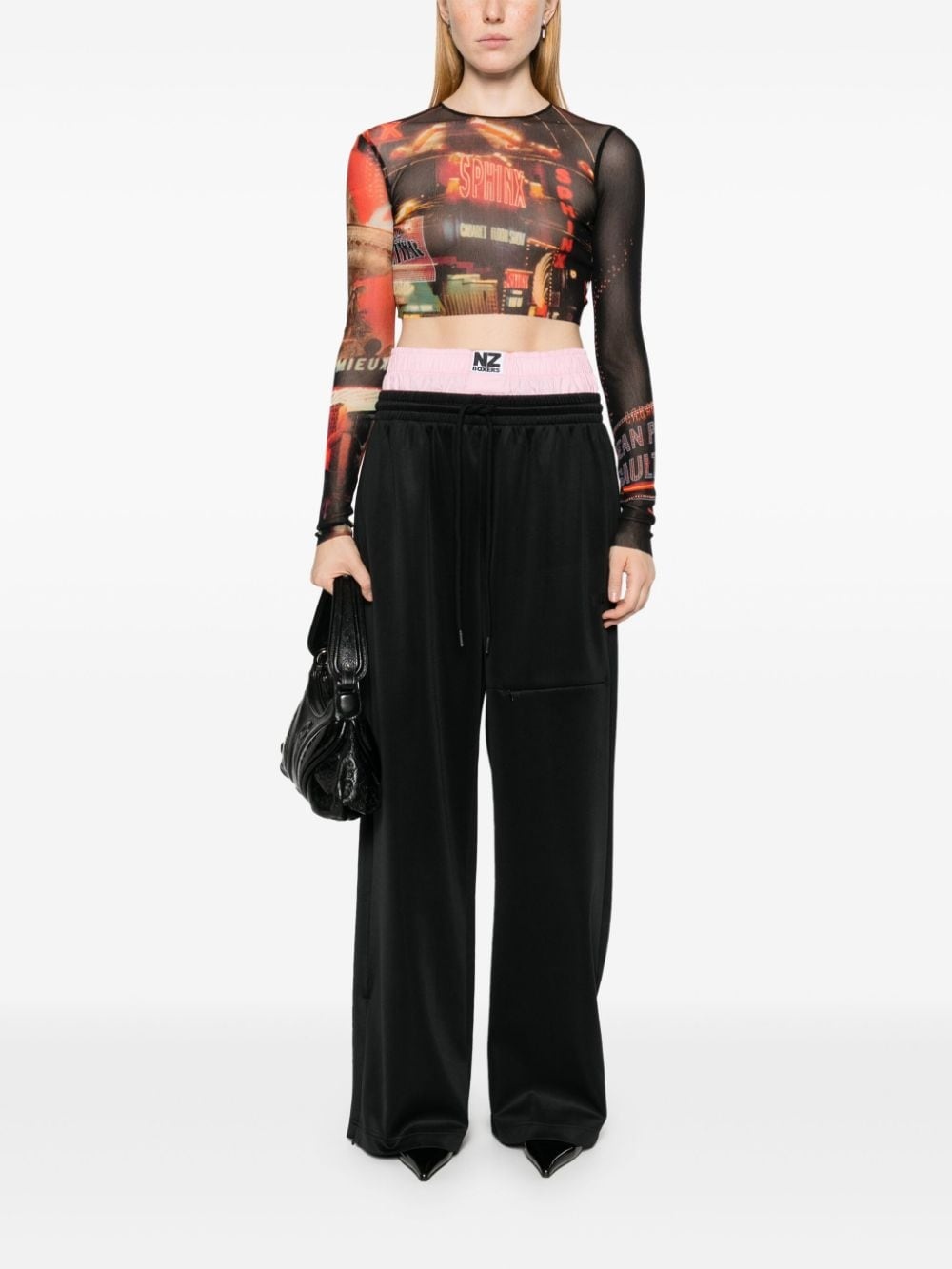 The Red Pigalle crop top - 2