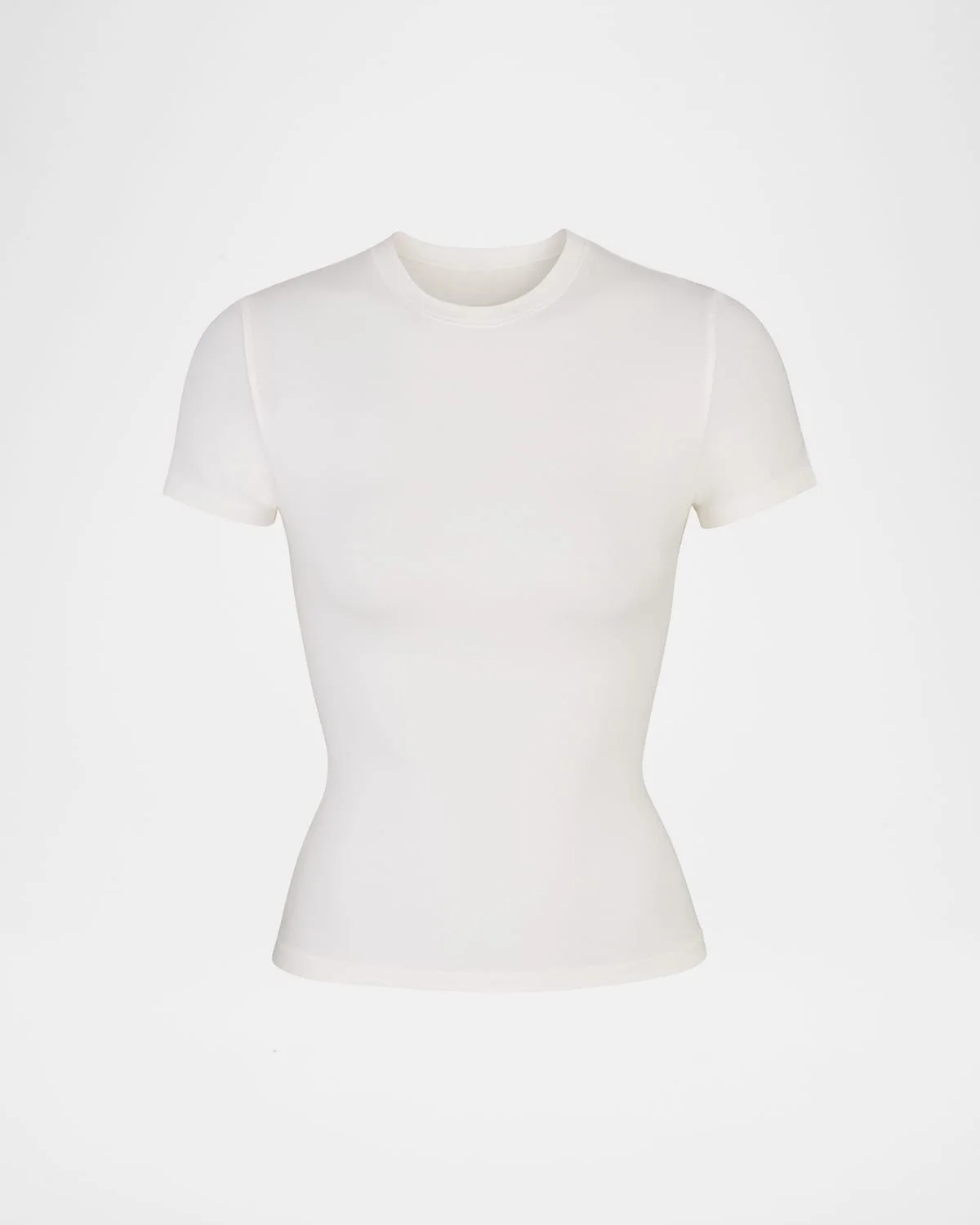 Cotton Jersey Crewneck T-Shirt - 1