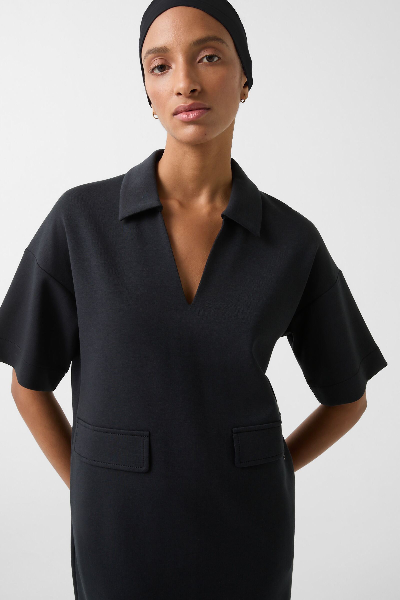 Jersey dress Fabiola in Black - 4