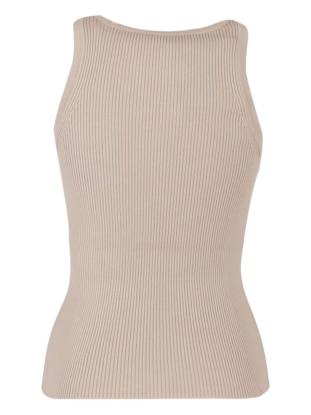 ribbed tank top - 2