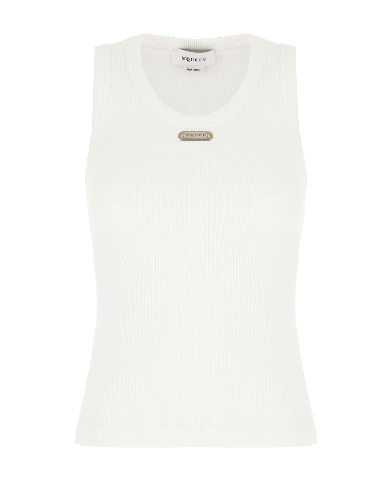 White Cotton Top - 1