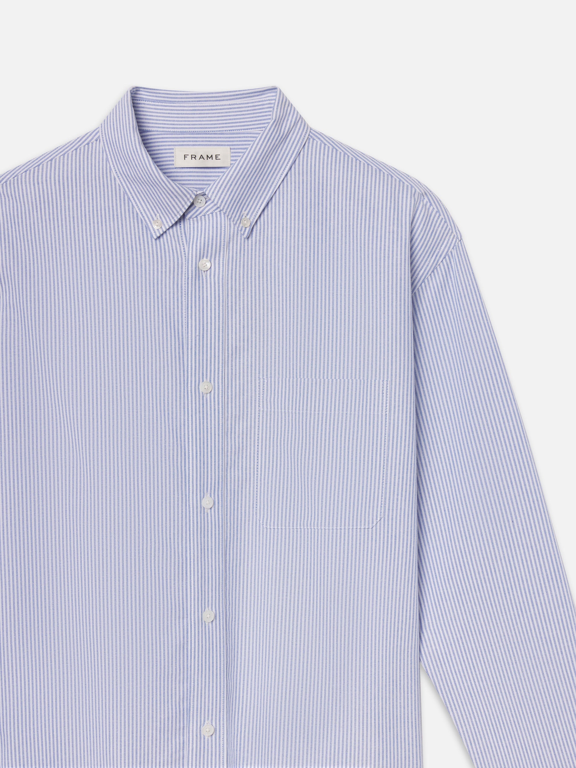 Stripe Shirt in Blue Stripe - 2