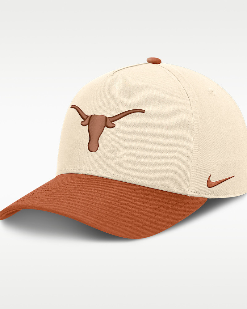 Texas Campus Prep Rise Men's Nike College A-Frame Adjustable Hat 1