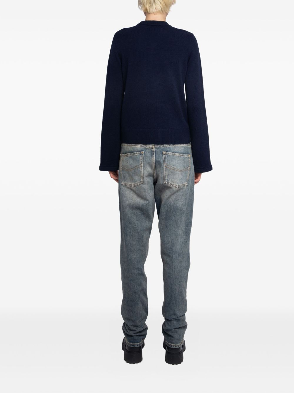 button-detail jumper - 3