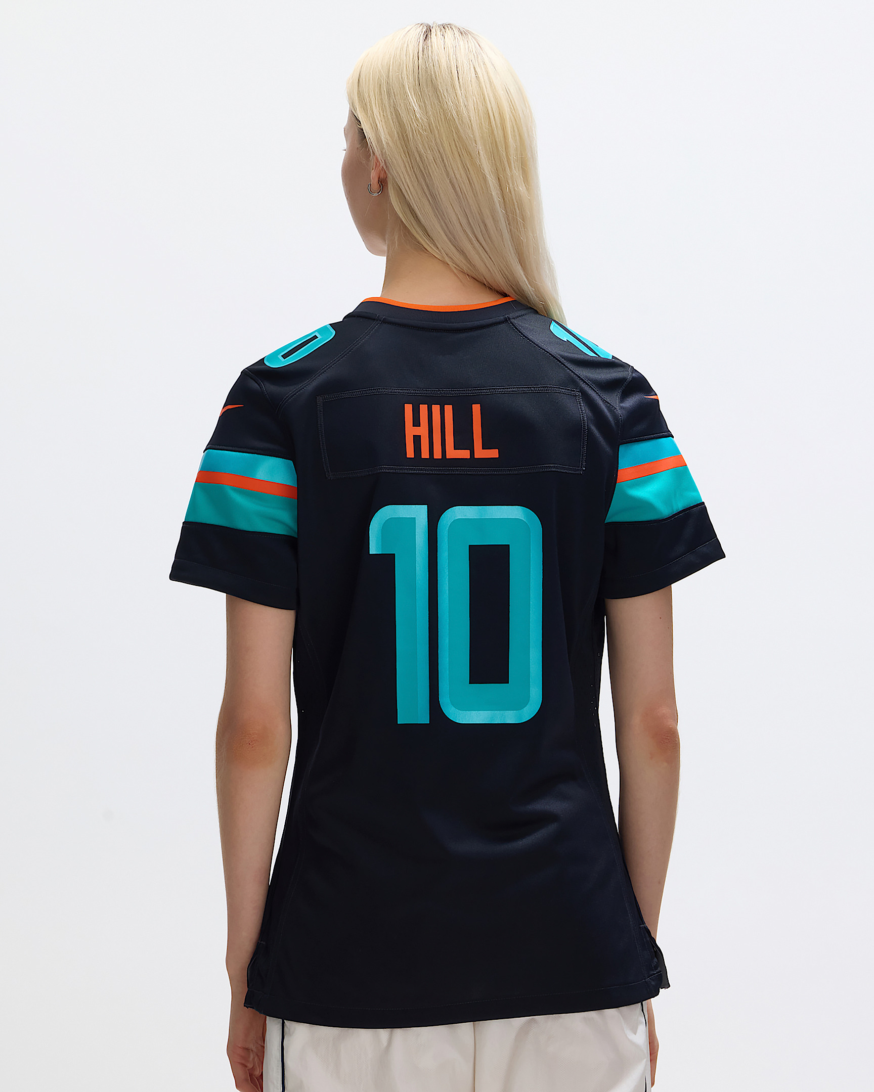 Tyreek Hill Miami Dolphins Rivalries Collection Women’s Nike NFL Game Jersey - 2