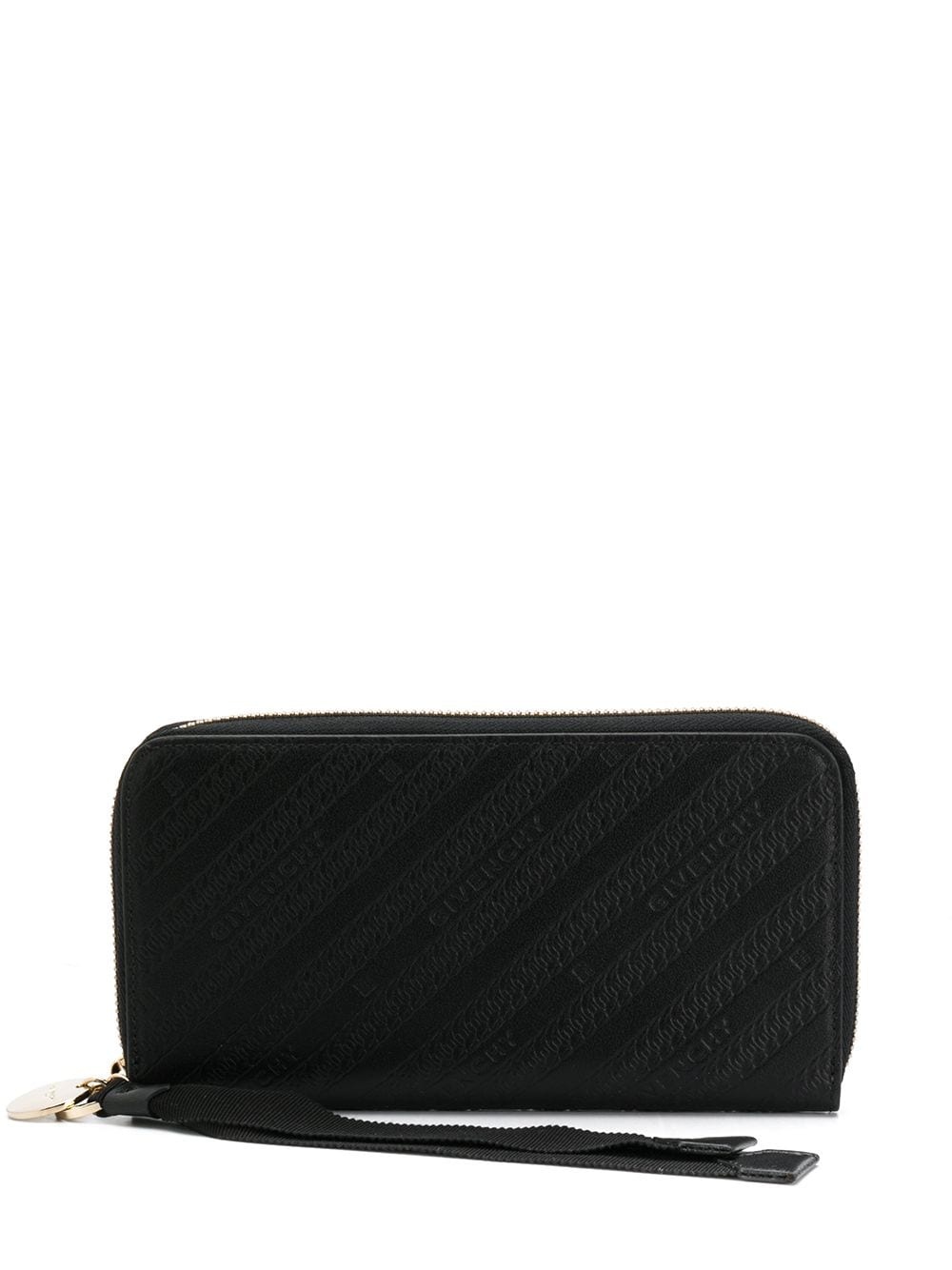 chain leather wallet - 1